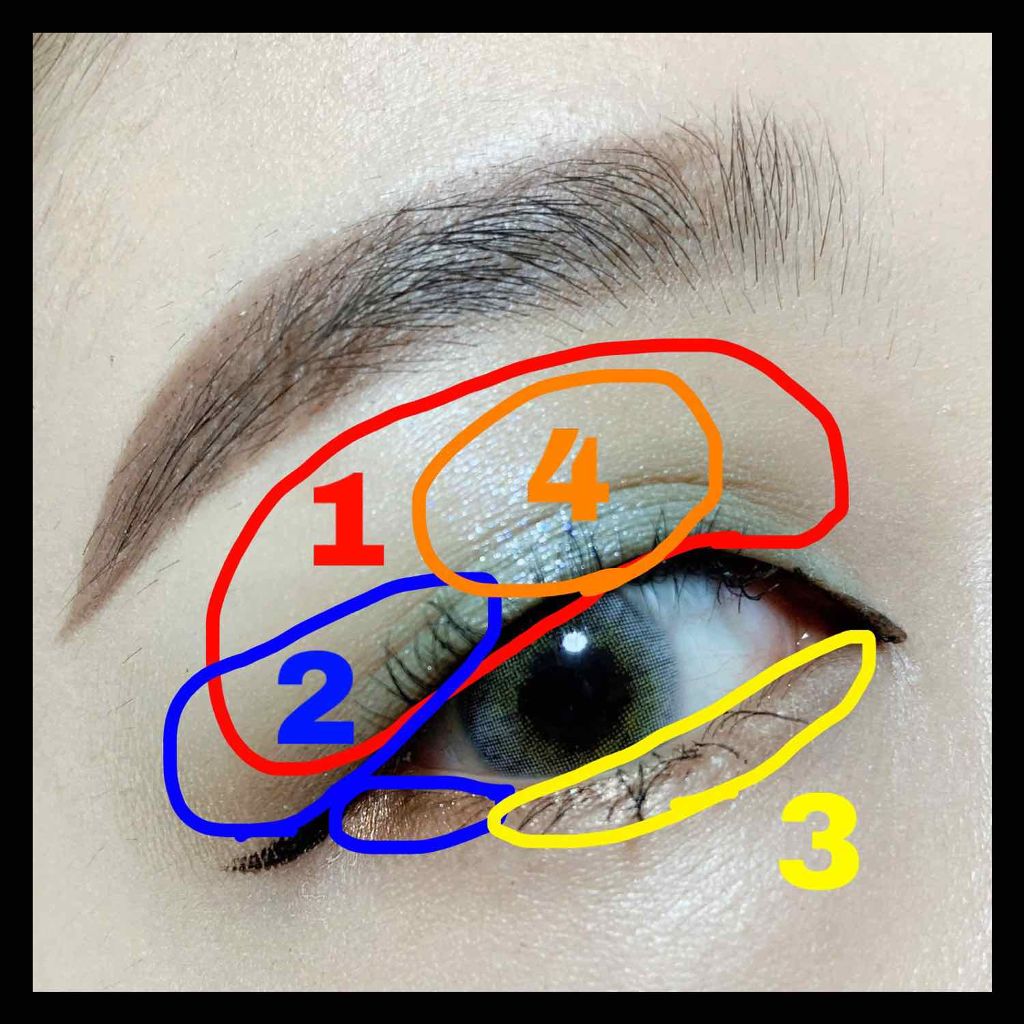 ルックアット マイアイジュエル/ETUDE/単色アイシャドウを使ったクチコミ(2枚目)