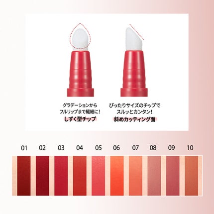 マッド マット ステイン ティント/CLIO/口紅を使ったクチコミ(3枚目)