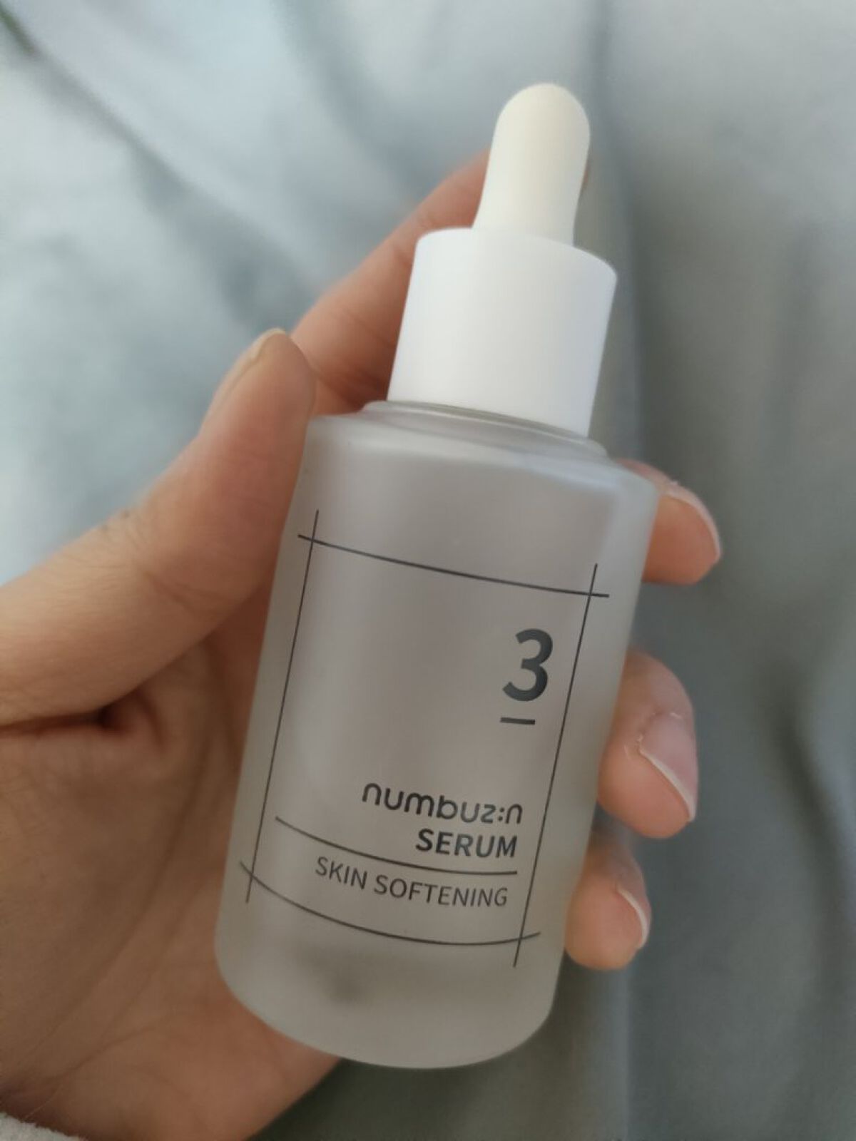 1番 水分整肌パープルクリーム/numbuzin/フェイスクリームを使ったクチコミ（2枚目）