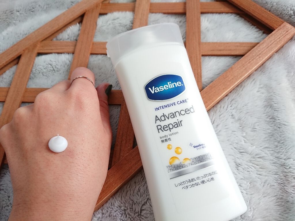 ヴァセリン アドバンスドリペア ボディローション 無香料/ヴァセリン/ボディローションを使ったクチコミ(2枚目)