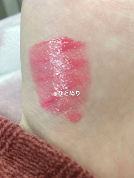 ジェルフィットティント 04 ローズミルク/AMUSE/リップティントを使ったクチコミ(2枚目)