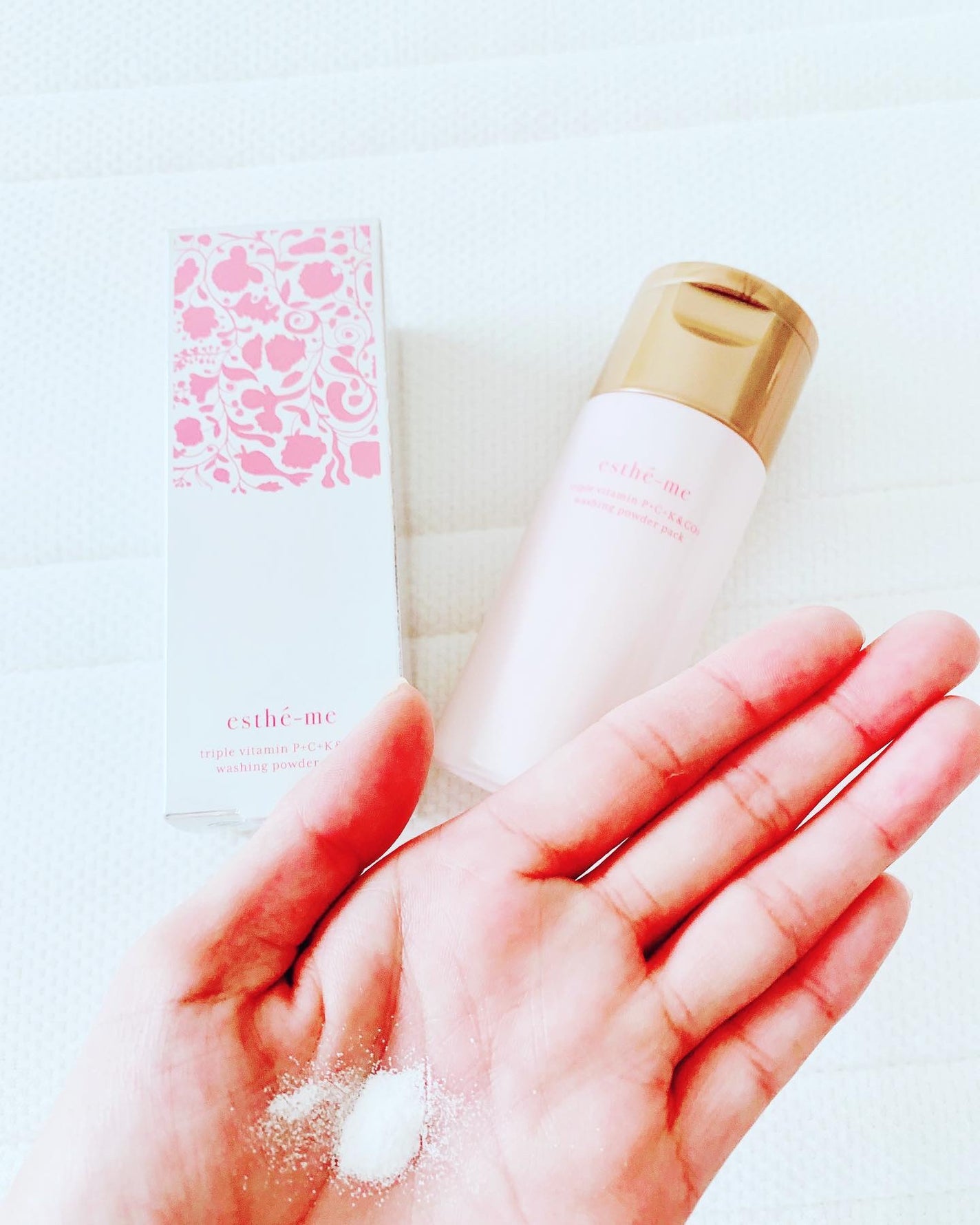 生炭酸パウダーパック/エスティーム/洗顔パウダーを使ったクチコミ(3枚目)