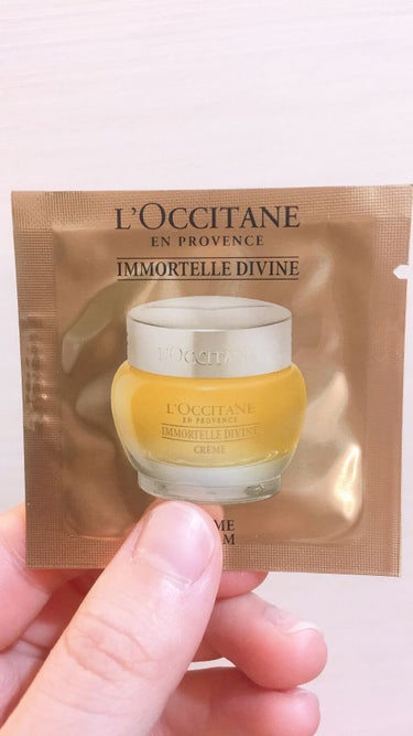 L'OCCITANE イモーテル ディヴァインクリームのクチコミ「L'OCCITANE
イモーテル ディヴァインクリーム

テスターで貰いました
塗り心地は滑ら.....」（1枚目）