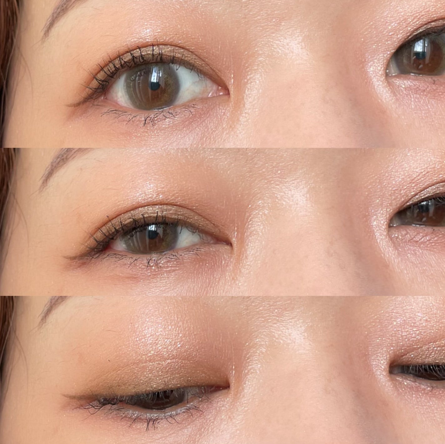 THREE ユナイテッドフルイドアイカラー/THREE/リキッドアイシャドウを使ったクチコミ(3枚目)