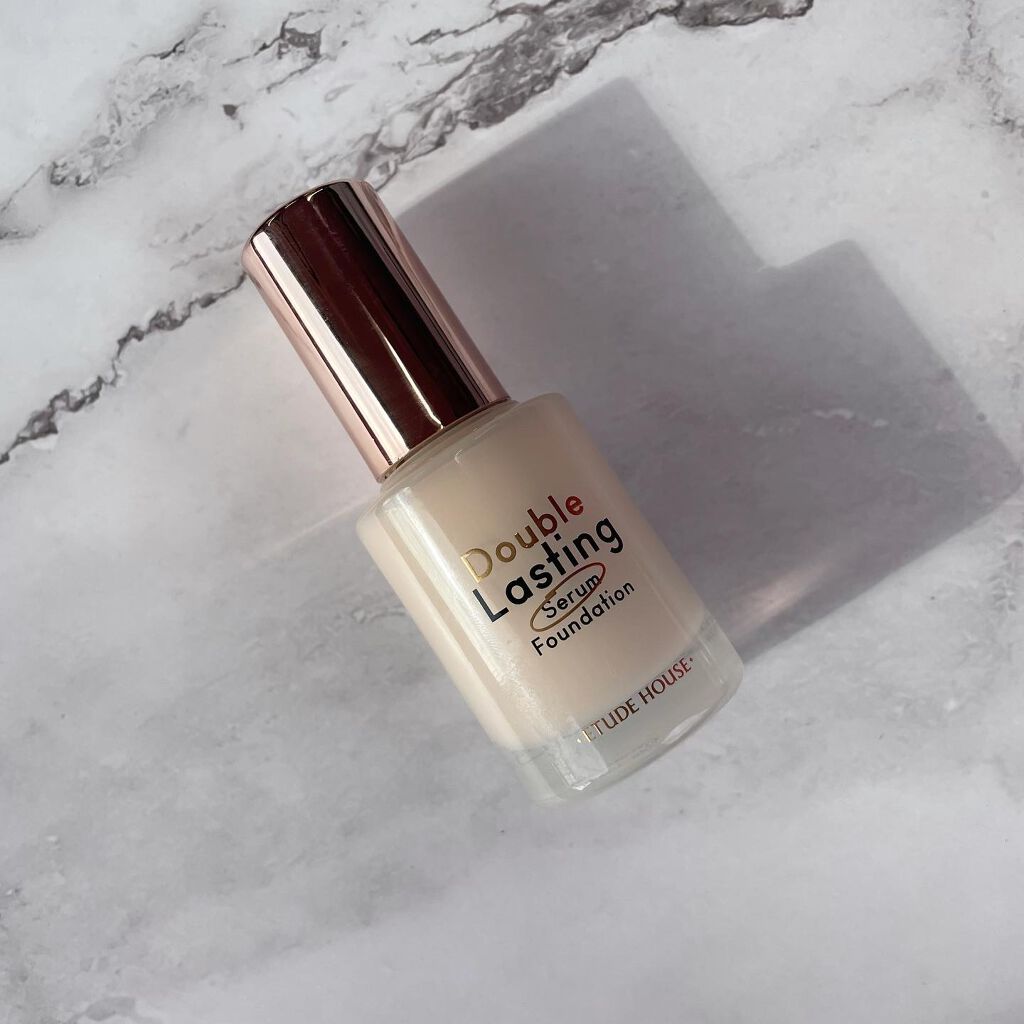 ダブルラスティング セラムファンデーション/ETUDE/リキッドファンデーションを使ったクチコミ(2枚目)