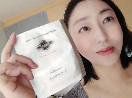 Royal Facial Mask ローヤル シートマスク トライアルセット 5枚/昭和商事/シートマスク・パックを使ったクチコミ(7枚目)