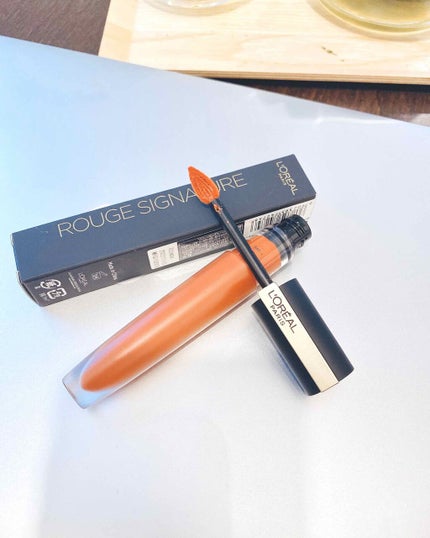 ルージュシグネチャー /ロレアル パリ/リップグロスを使ったクチコミ(1枚目)