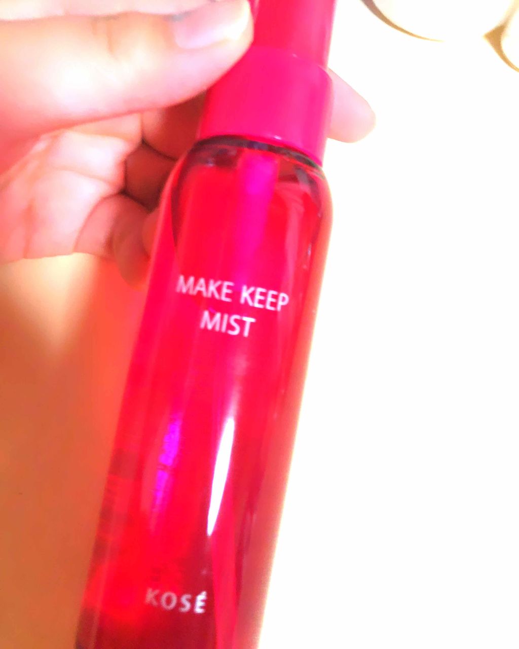 メイク キープ ミスト/コーセーコスメニエンス/フィックスミストを使ったクチコミ(1枚目)