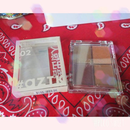 4色アイシャドウパレット 02 ラフィネボルドー/aZTK/アイシャドウパレットを使ったクチコミ(1枚目)