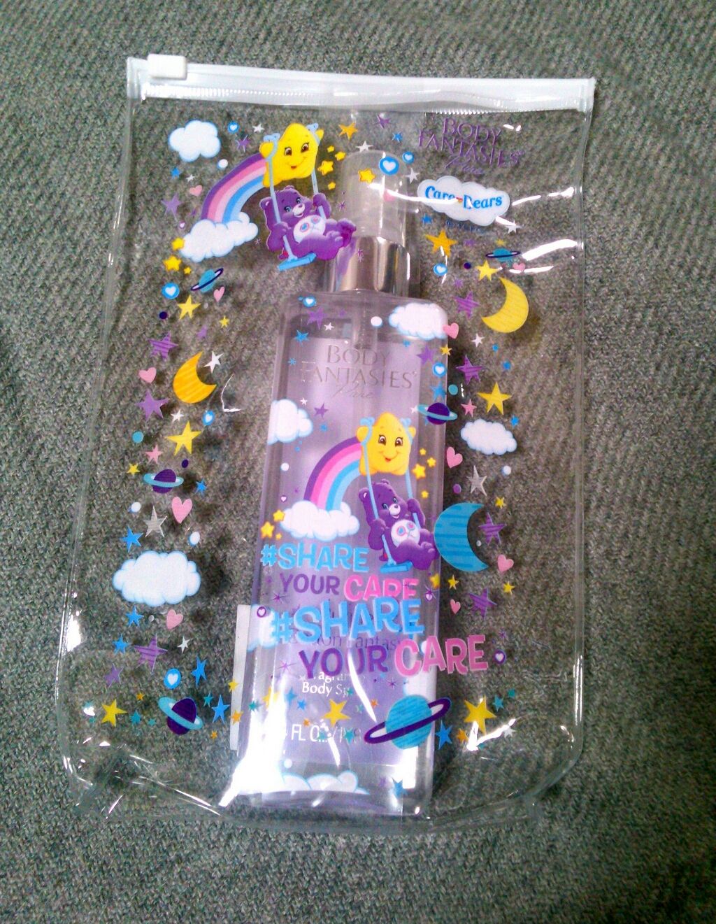 ボディファンタジー ボディファンタジー ピュア ボディスプレー パープルコットン 59mLのクチコミ「💕フレグランスブランド、ボディファンタジー💕

こちらバラエティショップで購入。
パープル色の.....」（1枚目）