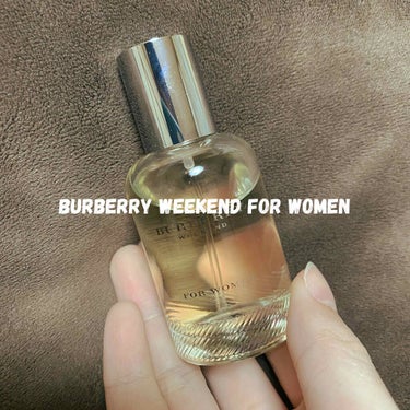 ウィークエンドフォーウィメンオードパルファム/BURBERRY/香水(レディース)を使ったクチコミ（1枚目）