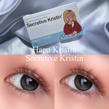 Secretive Kristen/Hapa kristin/カラーコンタクトレンズを使ったクチコミ（1枚目）