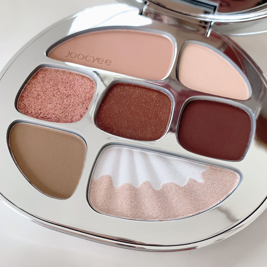 貝殻マルチパレット/Joocyee/アイシャドウパレットを使ったクチコミ（2枚目）