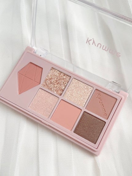 KM マルチパーパスパレット/DAISO/アイシャドウパレットを使ったクチコミ(4枚目)