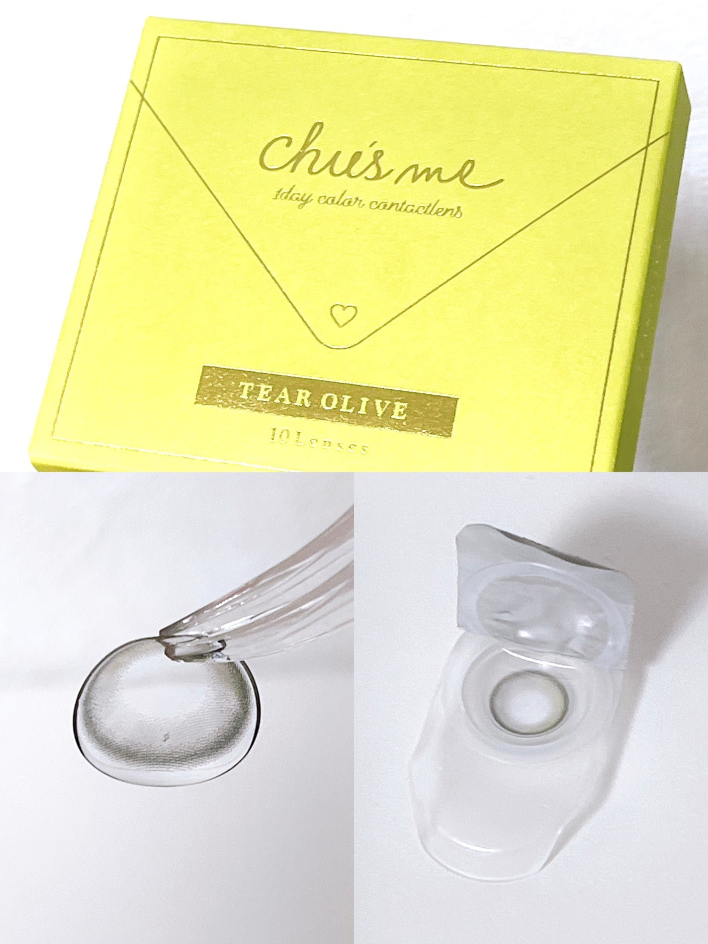 Chu's me 1day/Chu's me/ワンデー(1DAY)カラコンを使ったクチコミ(3枚目)