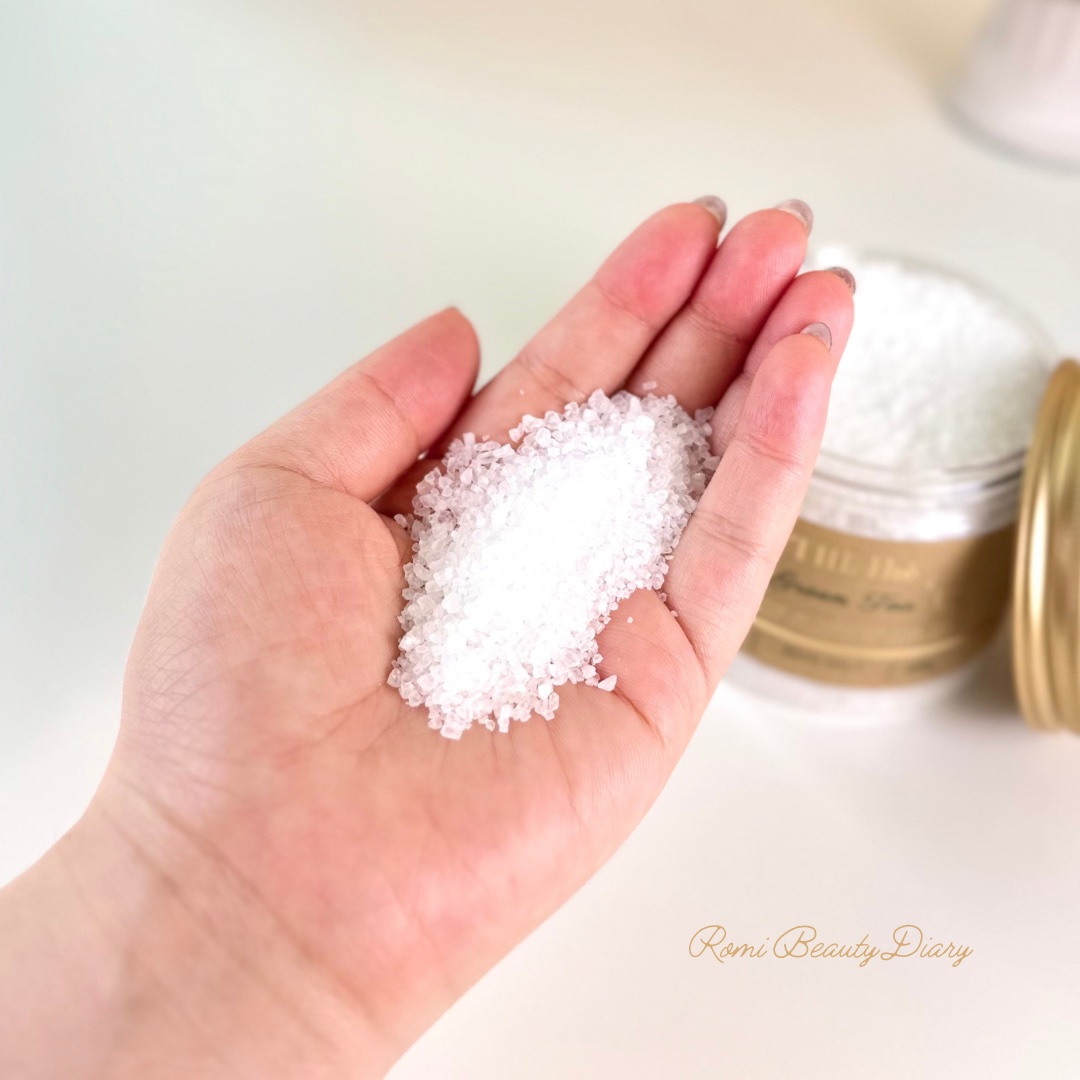 バスソルト グリーンティー/サンタール・エ・ボーテ/無機塩系入浴剤を使ったクチコミ（3枚目）