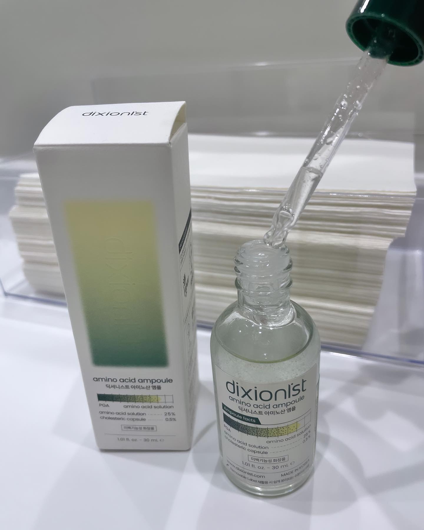 アミノ酸アンプル/dixionist/美容液を使ったクチコミ（2枚目）