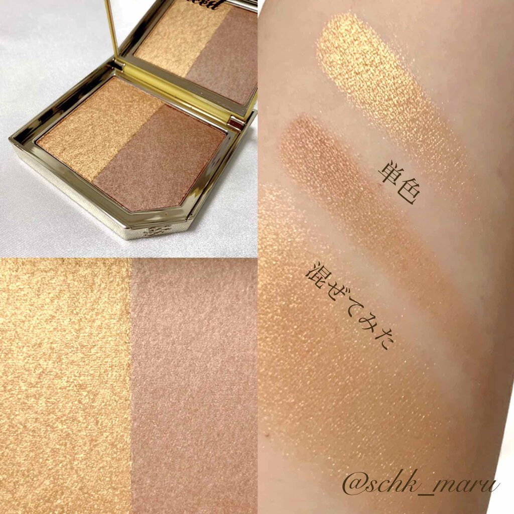 パイナップル パラダイス ブロンザー&ハイライティング デュオ/Too Faced/ブロンザーを使ったクチコミ(4枚目)