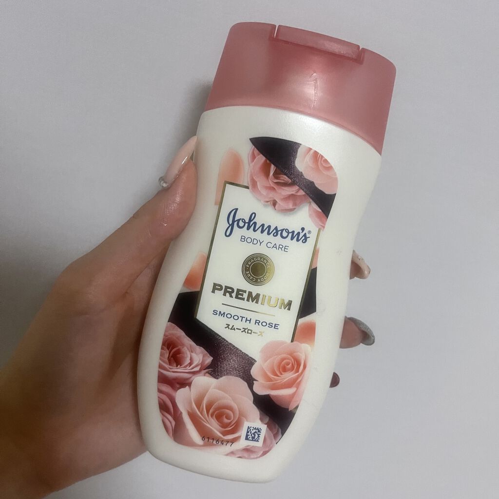 プレミアム ローション スムーズローズ/ジョンソンボディケア/ボディローションを使ったクチコミ（1枚目）