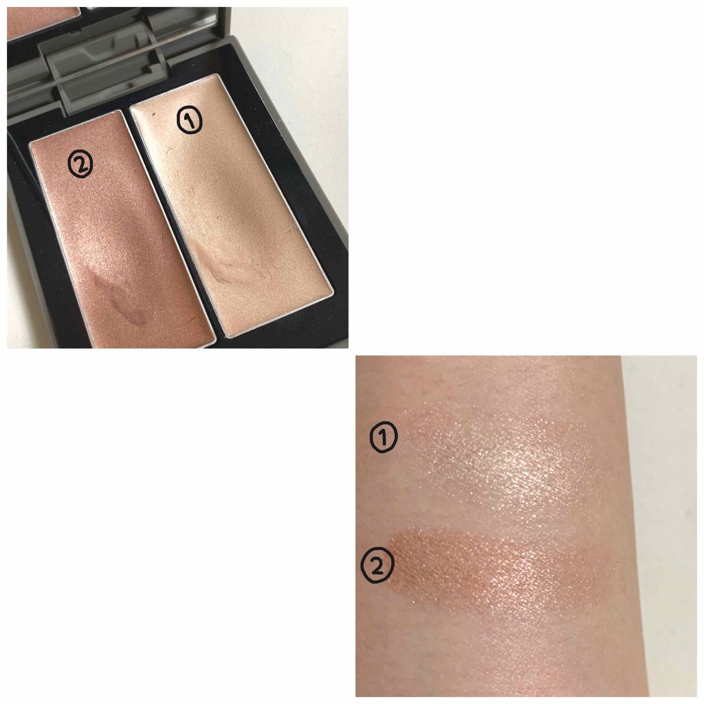 THREE シマリング グロー デュオ/THREE/クリームハイライトを使ったクチコミ(2枚目)