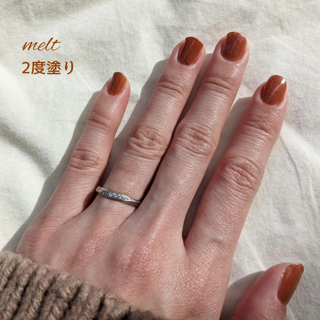 ネイルポリッシュ NAB029 melt/rihka/マニキュアを使ったクチコミ（3枚目）