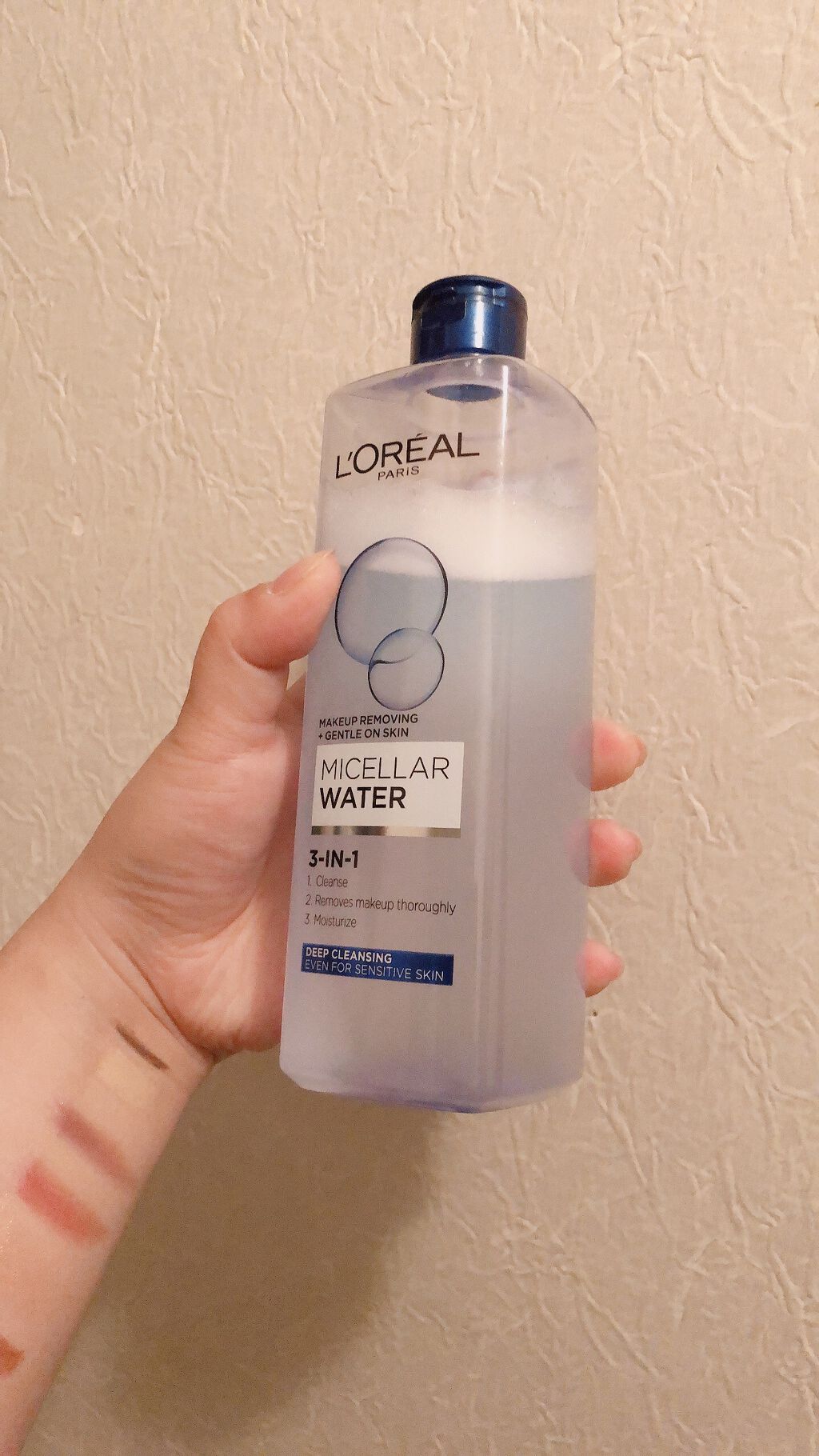 ミセラークレンジング/ロレアル パリ/クレンジングウォーターを使ったクチコミ(3枚目)