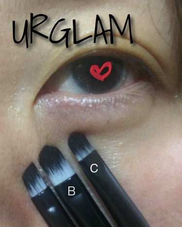 UR GLAM　EYEBROW BRUSH（アイブロウブラシ）/U R GLAM/メイクブラシを使ったクチコミ（1枚目）