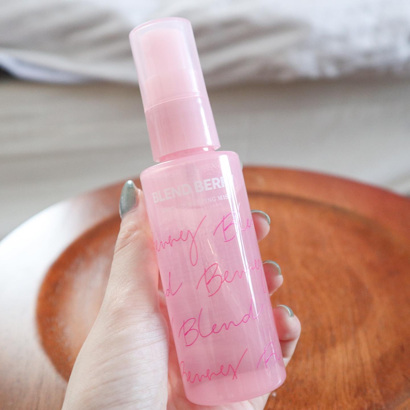 メイクアップ キーピング ミスト/BLEND BERRY/フィックスミストを使ったクチコミ（1枚目）