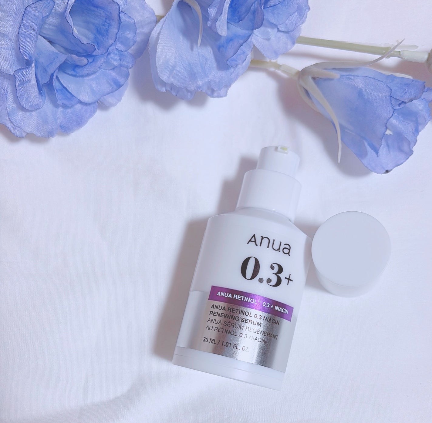 レチノール0.3 ナイアシンリニューイングセラム/Anua/美容液を使ったクチコミ(2枚目)