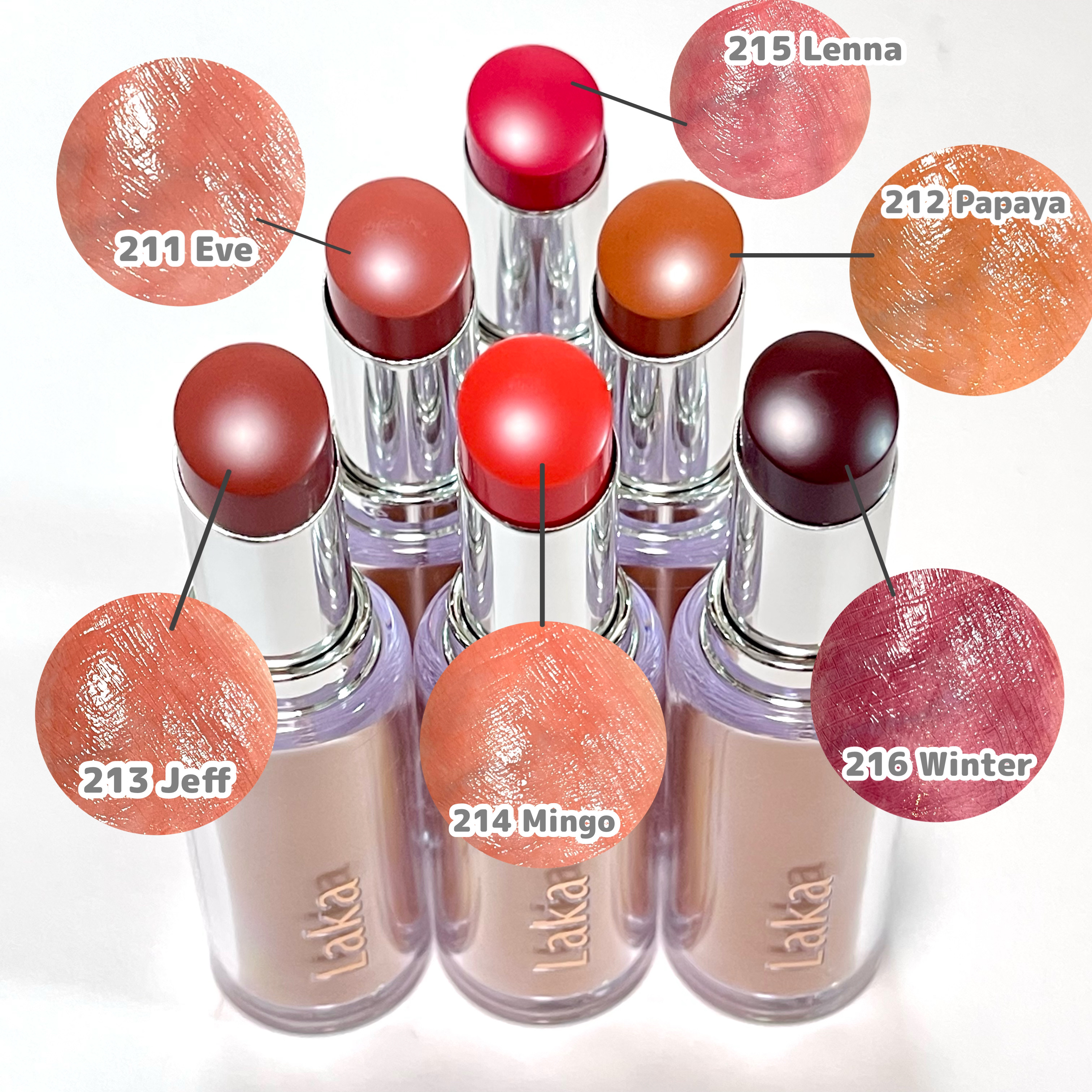 ボンディンググロウリップスティック/Laka/口紅を使ったクチコミ（3枚目）