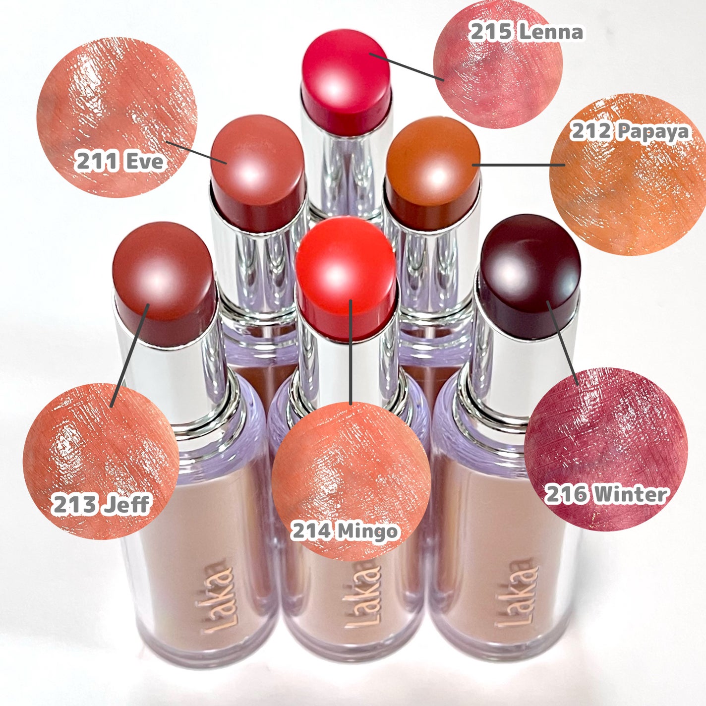 ボンディンググロウリップスティック/Laka/口紅を使ったクチコミ(3枚目)