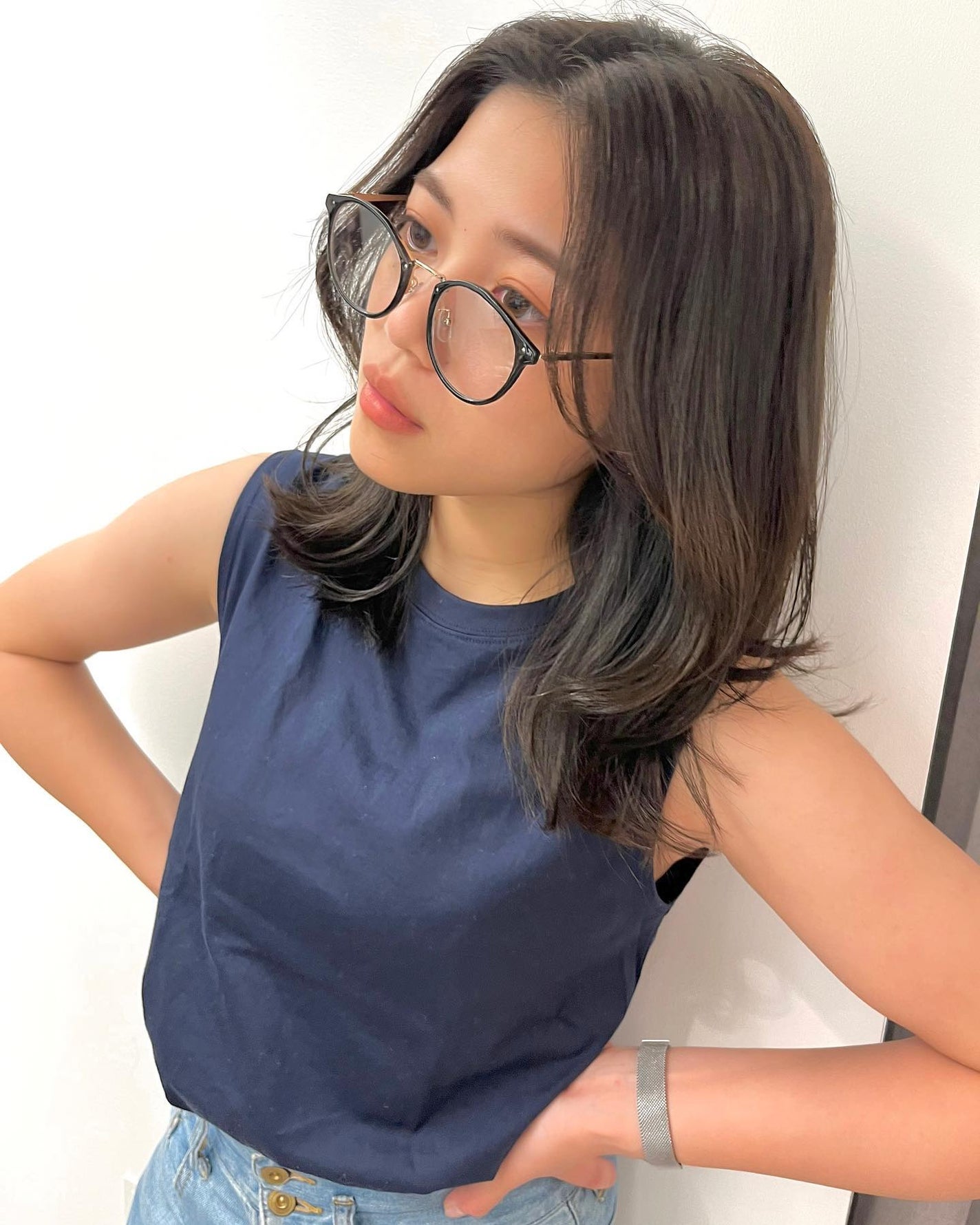 HARUNA on LIPS 「ミディアムたっぷりレイヤー✨...肌馴染みの良いカラー✨☀️...」(1枚目)