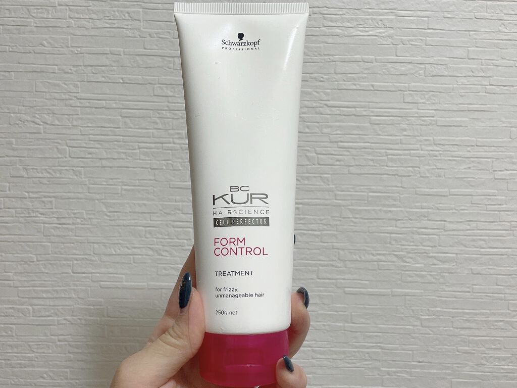 BC KUR フォルムコントロール トリートメント/シュワルツコフ プロフェッショナル/洗い流すヘアトリートメントを使ったクチコミ（1枚目）