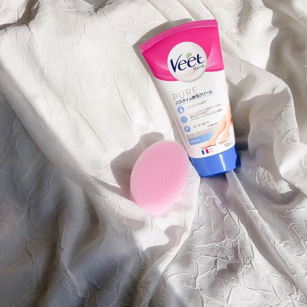 ヴィート ピュアバスタイム除毛クリーム 敏感肌用/Veet/除毛クリームを使ったクチコミ（1枚目）