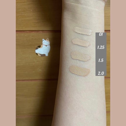 カバーパーフェクション チップコンシーラー/the SAEM/リキッドコンシーラーを使ったクチコミ(2枚目)