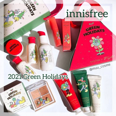 innisfree CH ハンドバターのクチコミ「🎄innisfree  Green Holidays Collection 2021🎄

イニ.....」（1枚目）