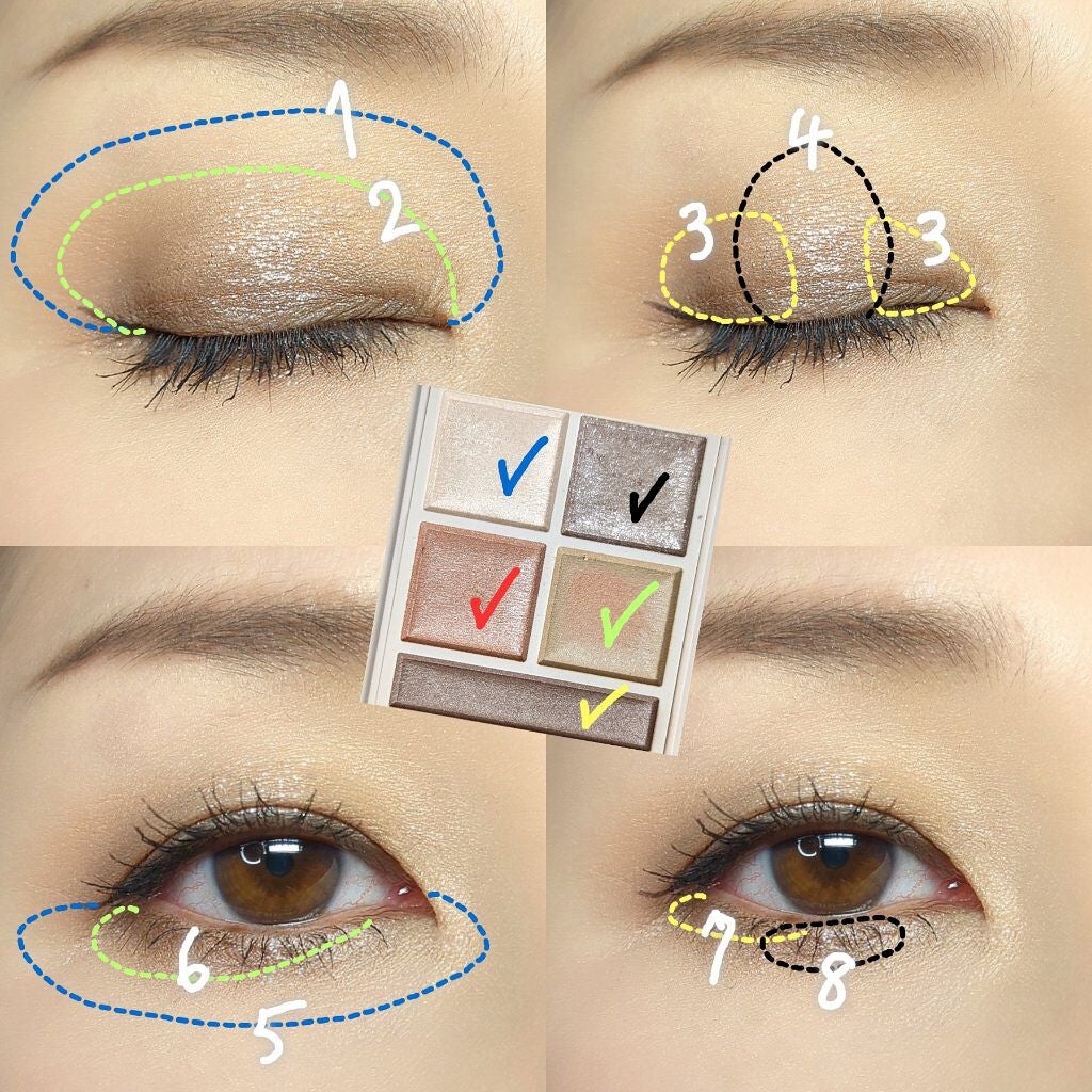 パノラマデザイン アイパレット/Visée/アイシャドウパレットを使ったクチコミ(3枚目)