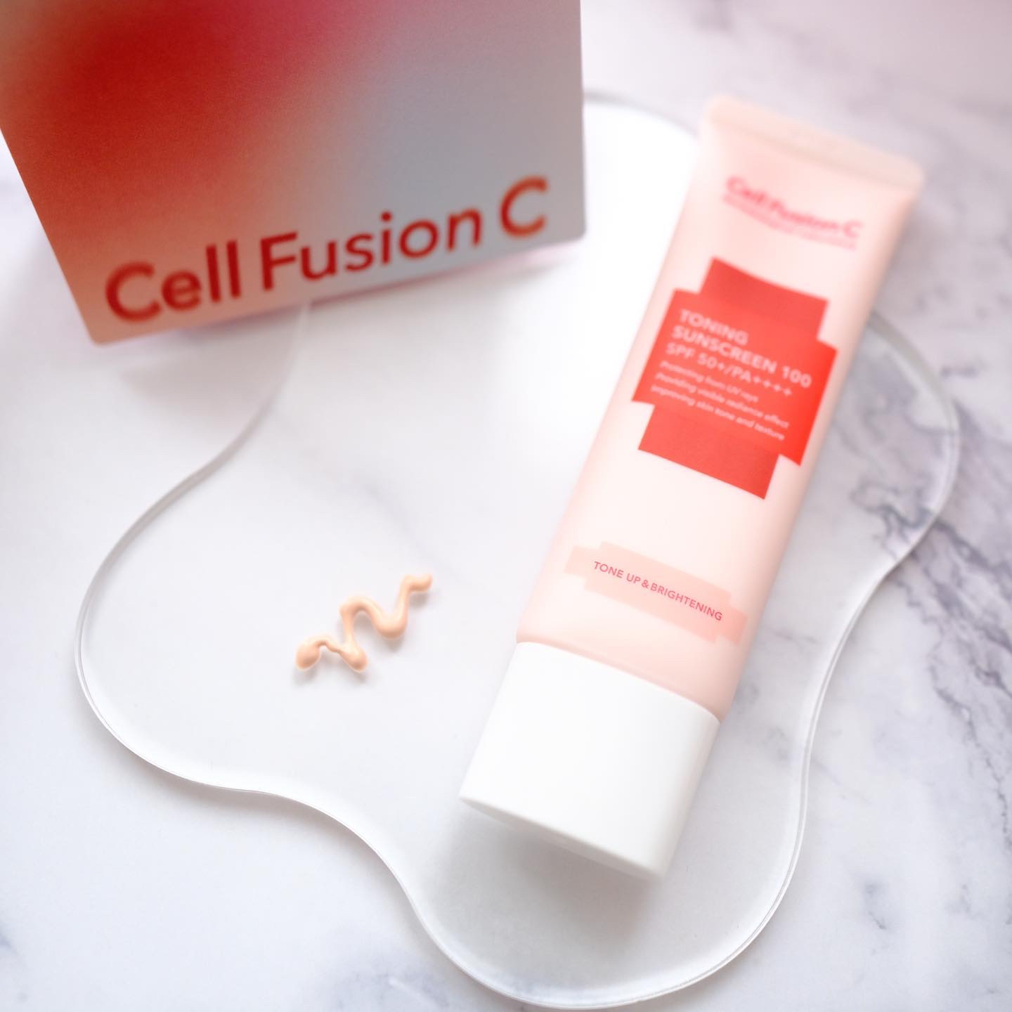 トーニングサンクッション/Cell Fusion C(セルフュージョンシー)/日焼け止めローションを使ったクチコミ（2枚目）