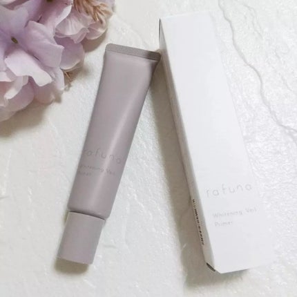 ホワイトニングヴェールプライマー/rafuna/化粧下地を使ったクチコミ(2枚目)