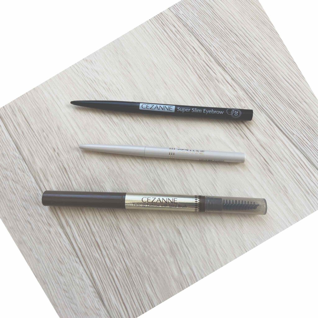 細芯 アイブロウ/CEZANNE/アイブロウペンシルを使ったクチコミ(2枚目)