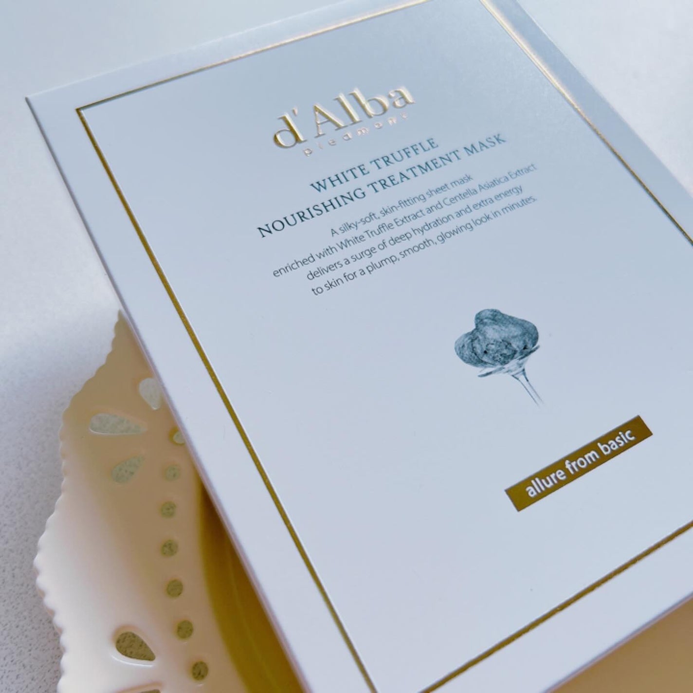 ホワイトトリュフナリシングトリートメントマスク/ダルバ/シートマスク・パックを使ったクチコミ(6枚目)