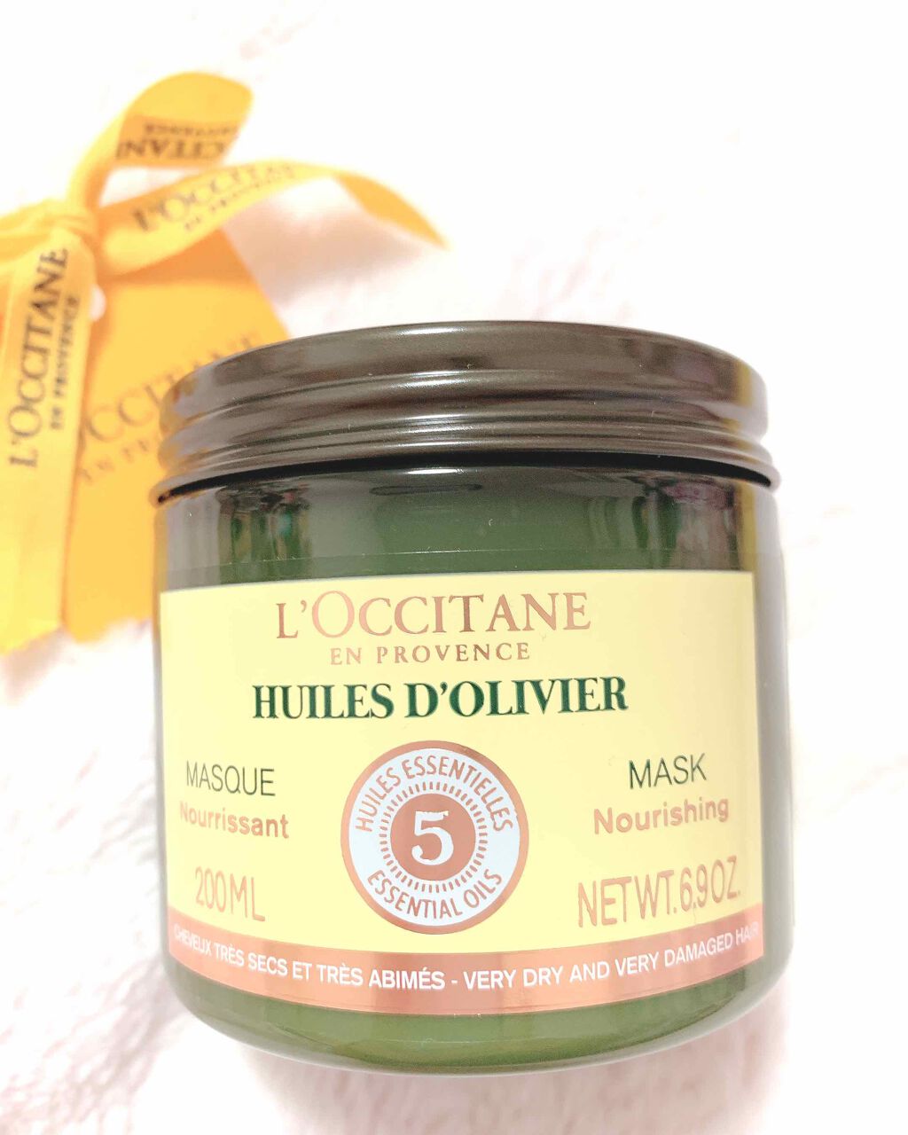 ファイブハーブス ナリッシングヘアマスク/L'OCCITANE/ヘアマスク・ヘアパックを使ったクチコミ（1枚目）