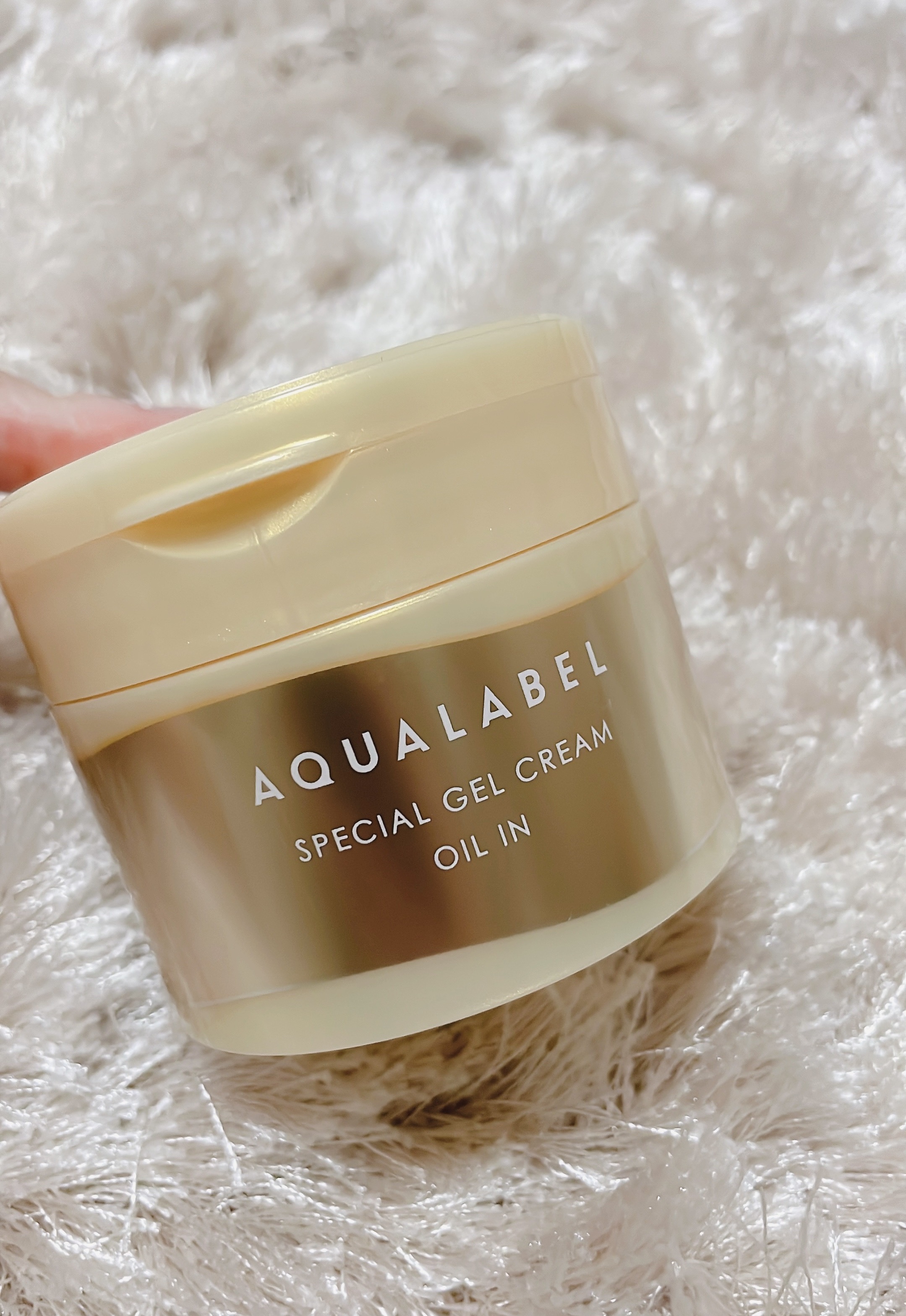 スペシャルジェルクリーム　ＥＸ　（オイルイン）/アクアレーベル/オールインワン化粧品を使ったクチコミ（1枚目）