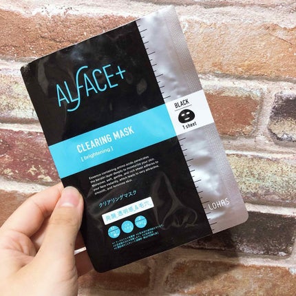 クリアリングマスク/ALFACE+/シートマスク・パックを使ったクチコミ(1枚目)
