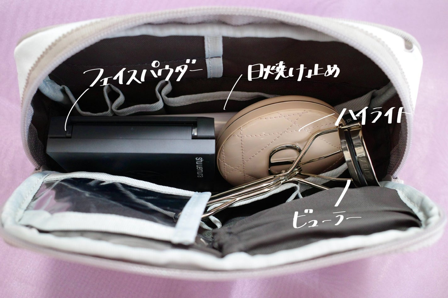 コスメポーチ/ARTISAN&ARTIST(アルティザン・アンド・アーティスト)/化粧ポーチを使ったクチコミ(7枚目)