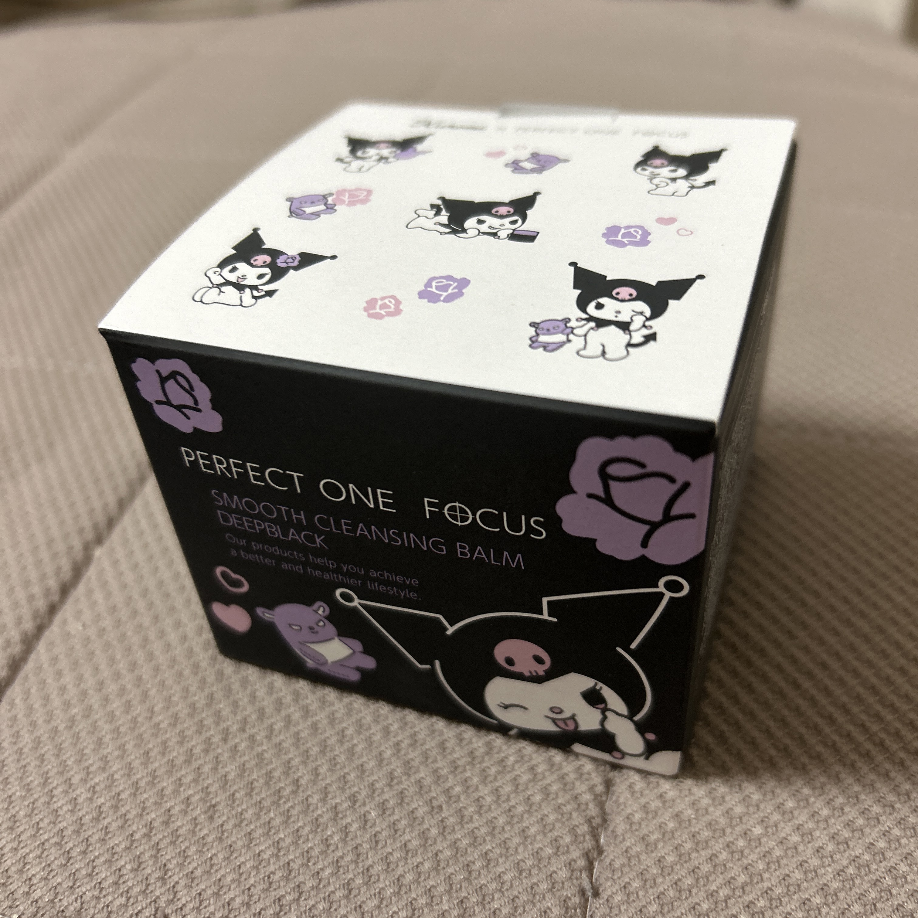 パーフェクトワンフォーカス スムースクレンジングバーム ディープブラック クロミ 限定デザイン（75g）/PERFECT ONE  FOCUS/クレンジングバームを使ったクチコミ（1枚目）