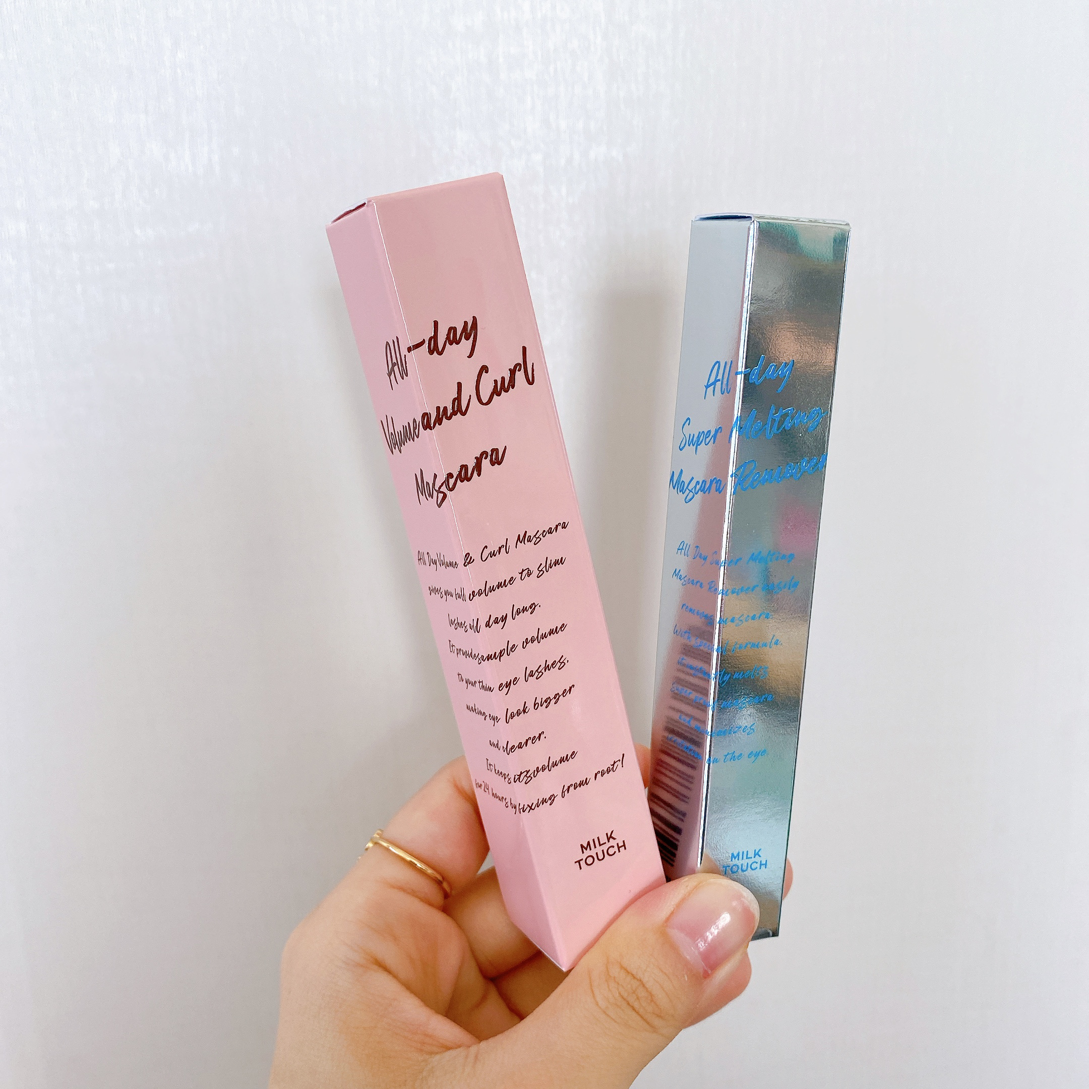 オールデイ ボリュームアンドカールマスカラ/Milk Touch/マスカラを使ったクチコミ（3枚目）