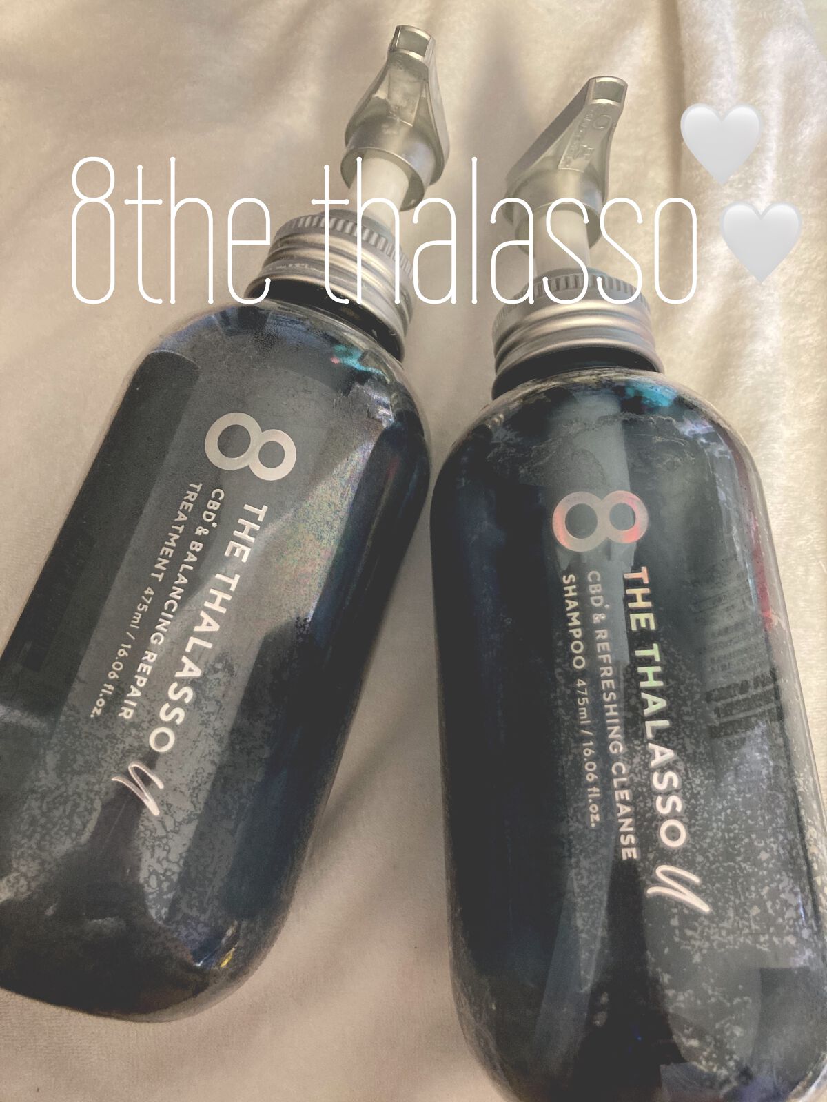 エイトザタラソ ユー CBD&リフレッシング クレンズ 美容液シャンプー/CBD&バランシング ダメージリペア 美容液ヘアトリートメント/エイトザタラソ/市販シャンプーを使ったクチコミ(1枚目)