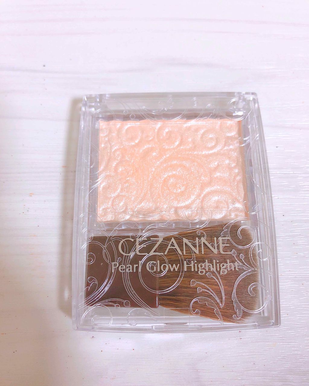 パールグロウハイライト/CEZANNE/パウダーハイライトを使ったクチコミ(1枚目)
