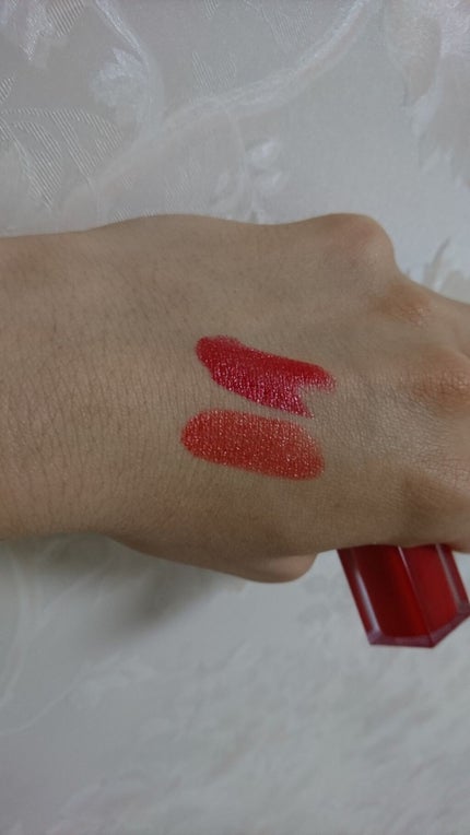 ルージュ アンリミテッド ラッカーシャイン/shu uemura/口紅を使ったクチコミ(2枚目)